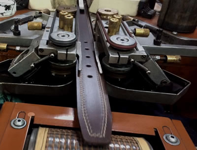 Proceso de fabricación cinturones de cuero